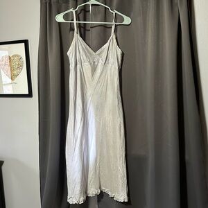 Dosa 100% silk slip dress